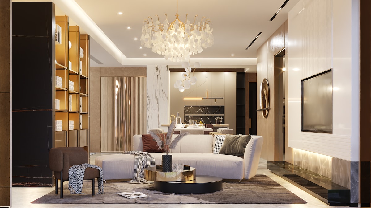 Ronde meubels geven je woonkamer direct een luxe uitstraling